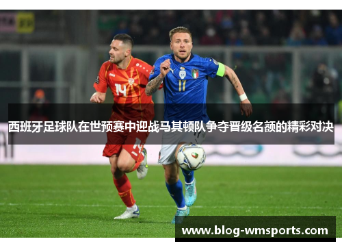 西班牙足球队在世预赛中迎战马其顿队争夺晋级名额的精彩对决